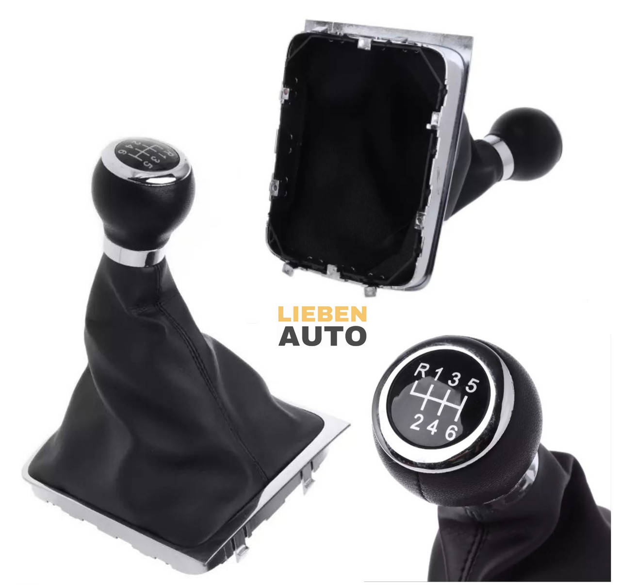 

Ручка Переключення Передач з чохлом для Фольцваген Пассат Б6 куліса КПП Volkswagen Passat b6 пасат