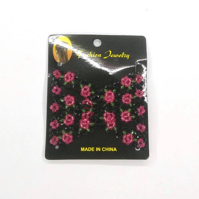 

Заколка Монтара (Монтера,Изи Коум) розы Малиновый