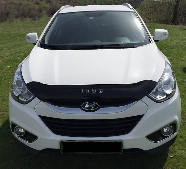 

Hyundai ix35 Дефлектор капота мухобойка на для HYUNDAI ХУНДАЙ Хендай ix35 2010- /короткий