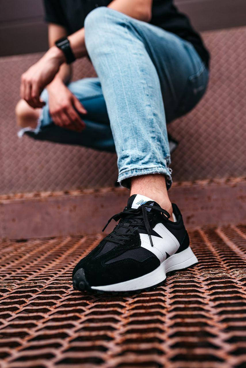 

Мужские кроссовки New Balance 327 Нью Беленс 327 44, Черный