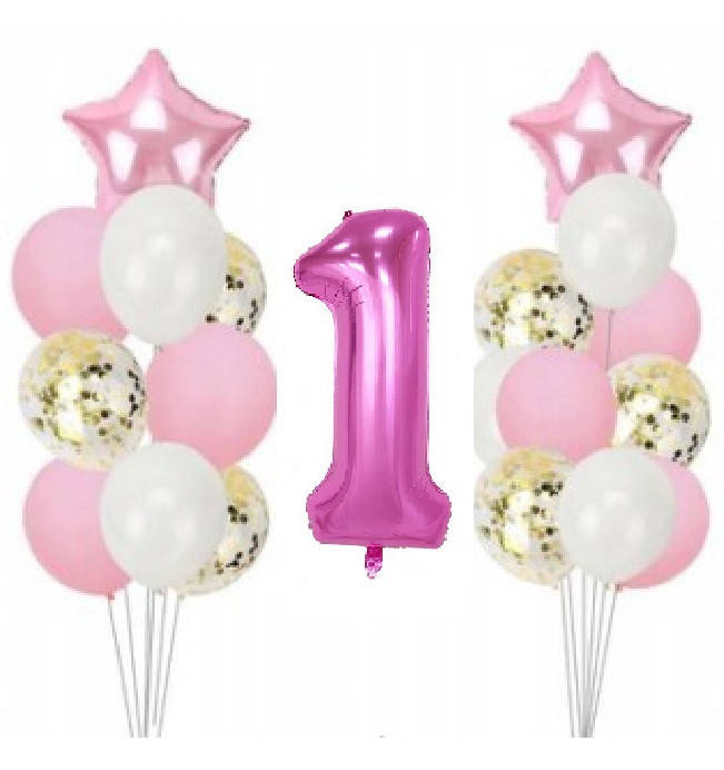 

Набор воздушных шаров на День Рождения Happy Birthday 10017