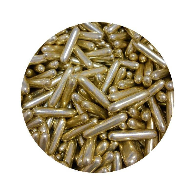 

Палочки сахарные золотые 22мм (10г)