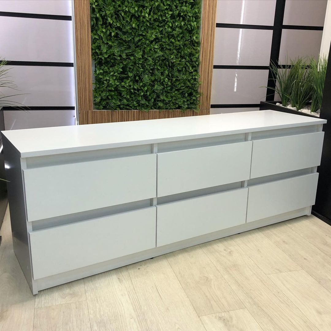 

Тумба под TV телевизор без ручек белая