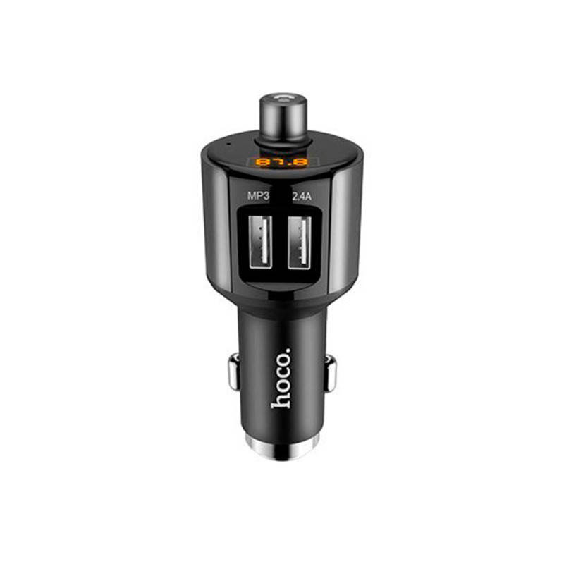 

ФМ трансмиттер в авто Hoco E19 Bluetooth FM Launcher (2USB 2.4А)