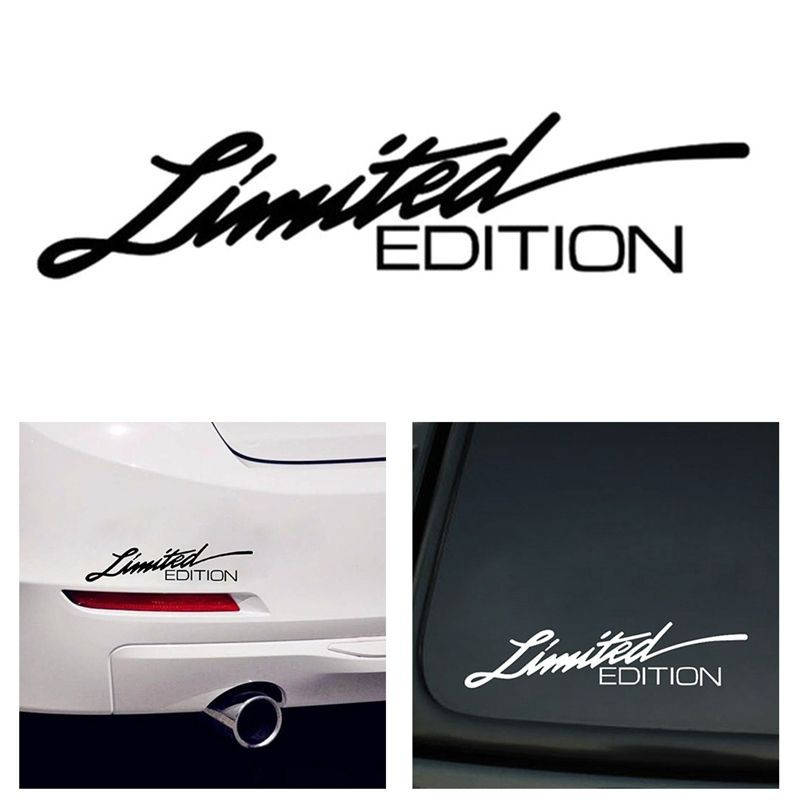 

Виниловая наклейка "Limited edition" 10х25 см, Разные цвета