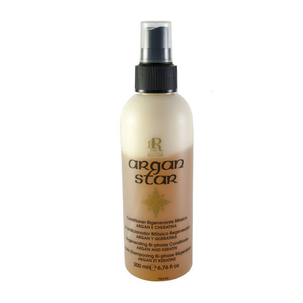 

Двухфазный спрей для волос с маслом арганы и кератином RR Line Argan Star 200мл