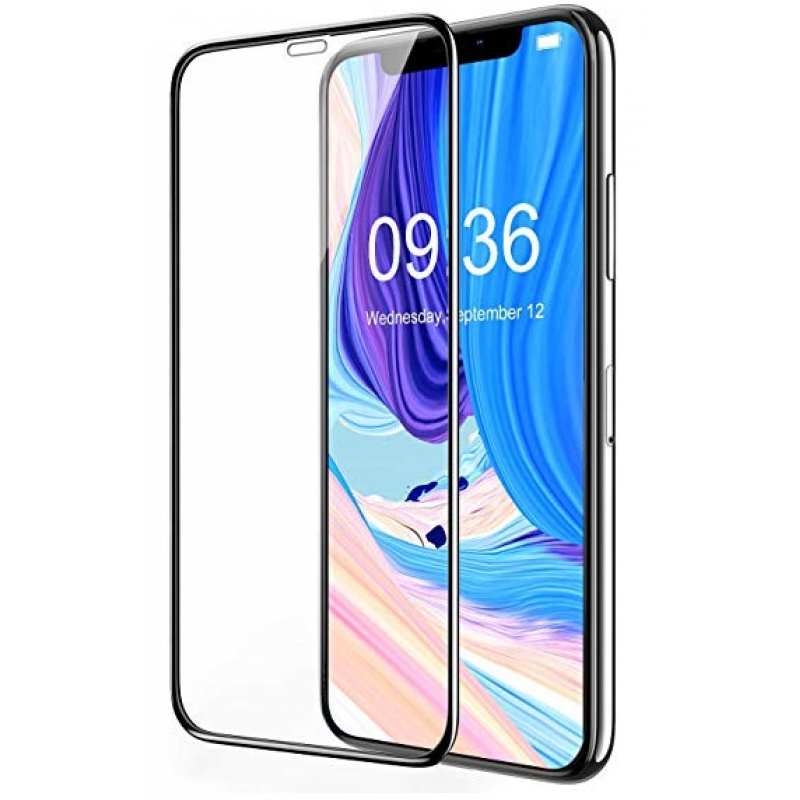 

Защитное стекло на IPhone 11 Pro Max / стекло защитное на айфон 11 про макс / 3D стекло на iphone 11 pro max, Черный