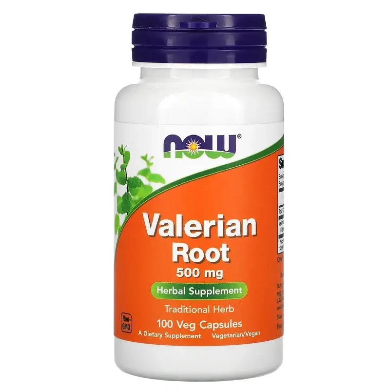 

Корень Валерианы, Valerian Root, Now Foods, 500 мг, 100 капсул (NOW-04770)