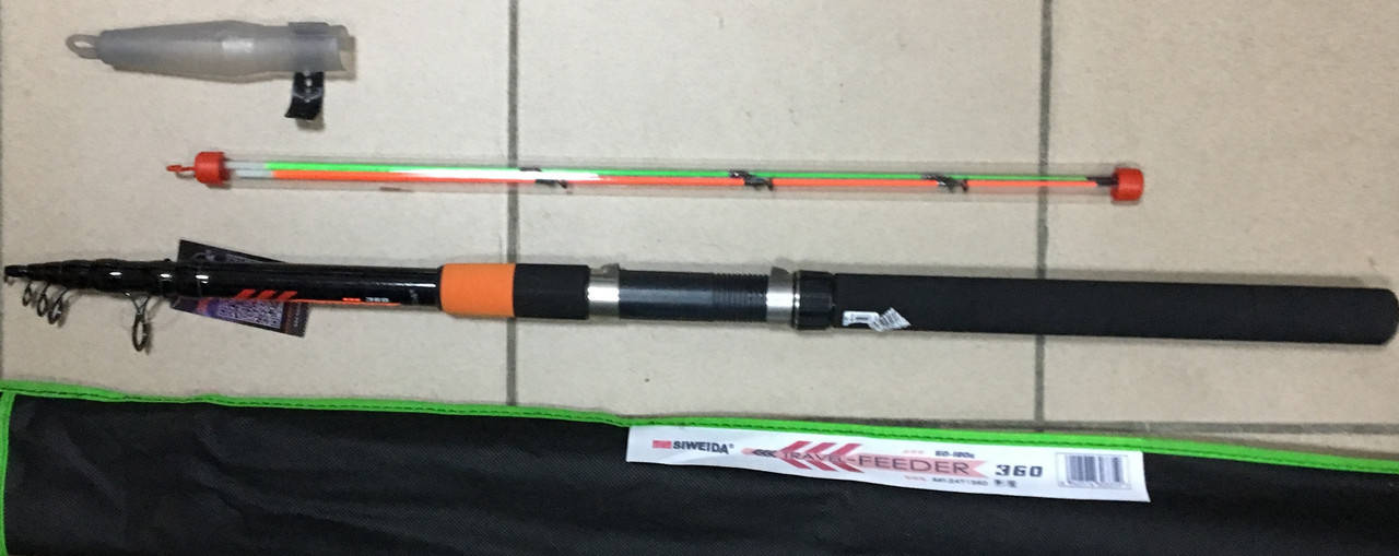 

Фидерное удилище SWD "TRAVEL FEEDER" 60-120g 3,3m