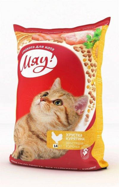 

Сухий корм МЯУ для дорослих котів з куркою 14 кг АКЦІЯ