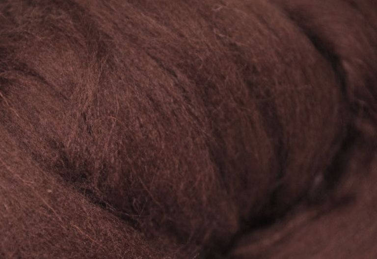 

Шерсть для валяния Меринос МОККО 50 г, Коричневый