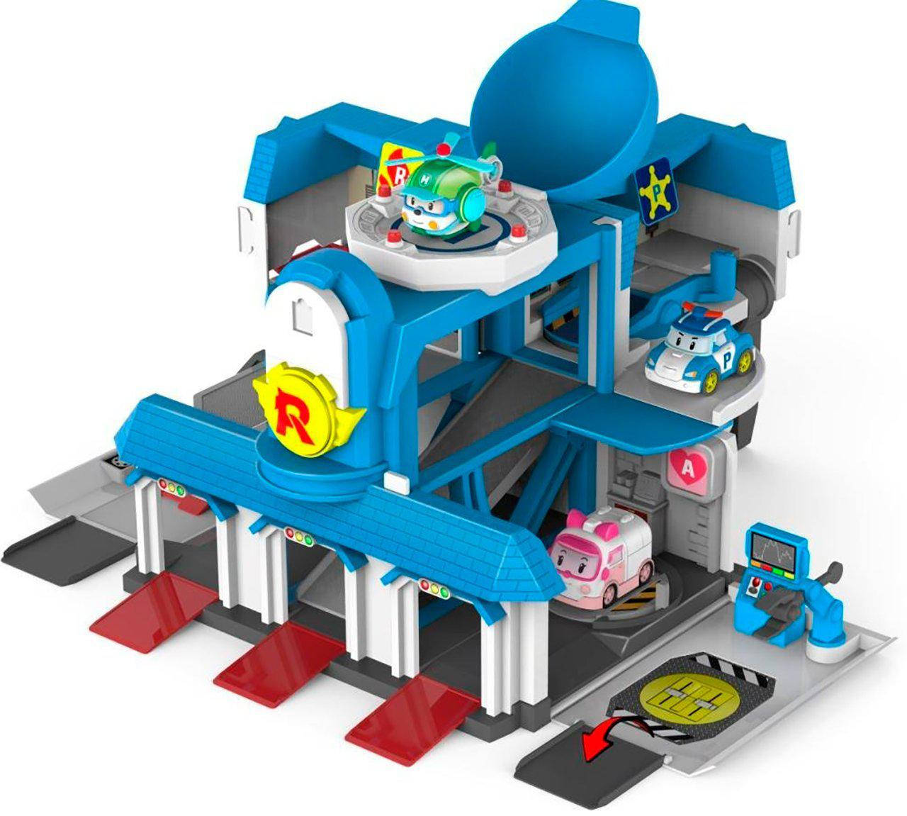 

Штаб квартира Robocar Poli с фигуркой Джин (83304)
