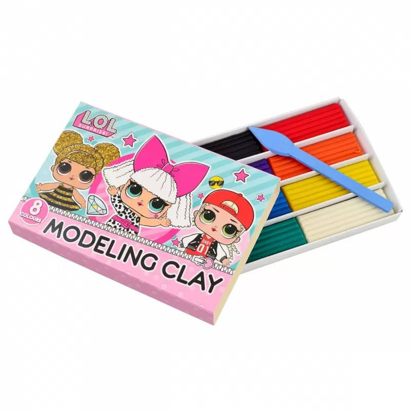 

Пластилин YES LOL Sweety 8 цветов, Разные цвета