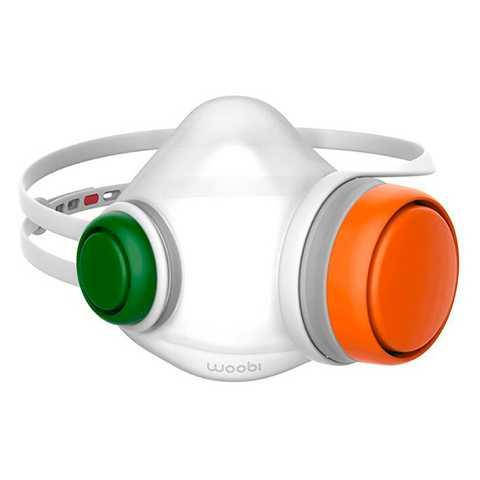 

Детская защитная маска респиратор для очистки воздуха Woobi Play Kids Mask, Белый