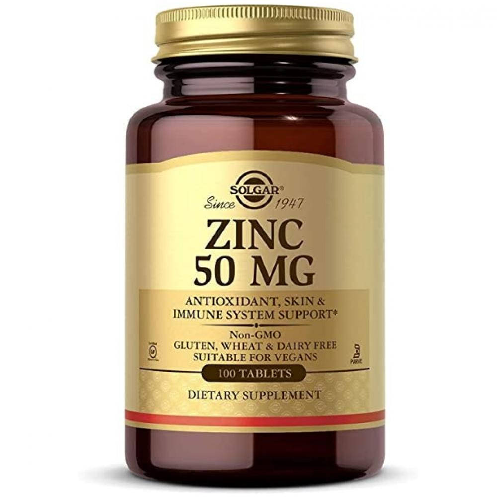 

Цинк Solgar Zinc 50mg - 100 caps