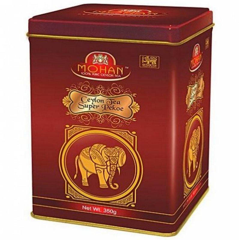

Чай черный в железной коробке Super Pekoe Mohan 350 гр