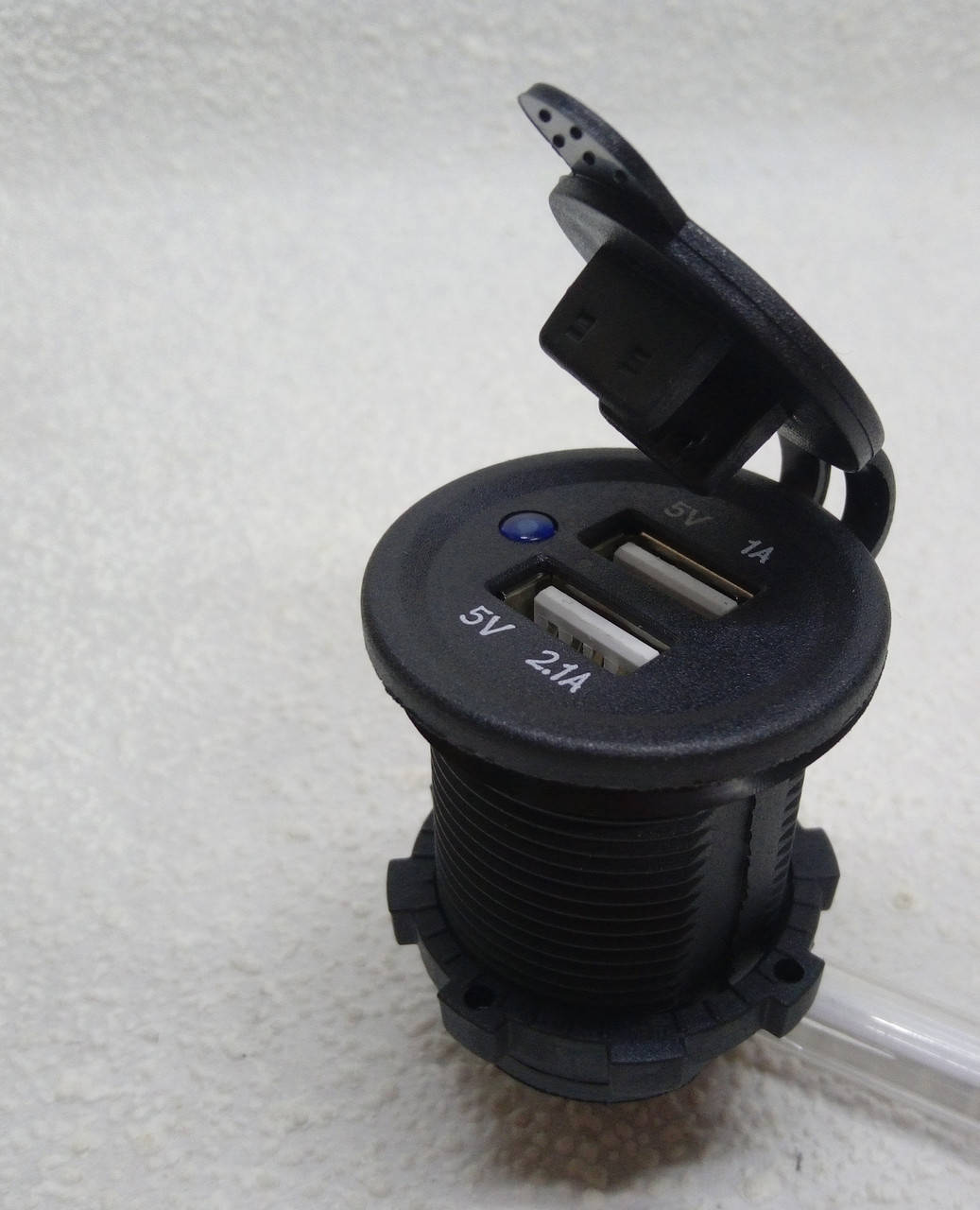 

USB зарядки гнездо врезной для автомобиля 12/24В