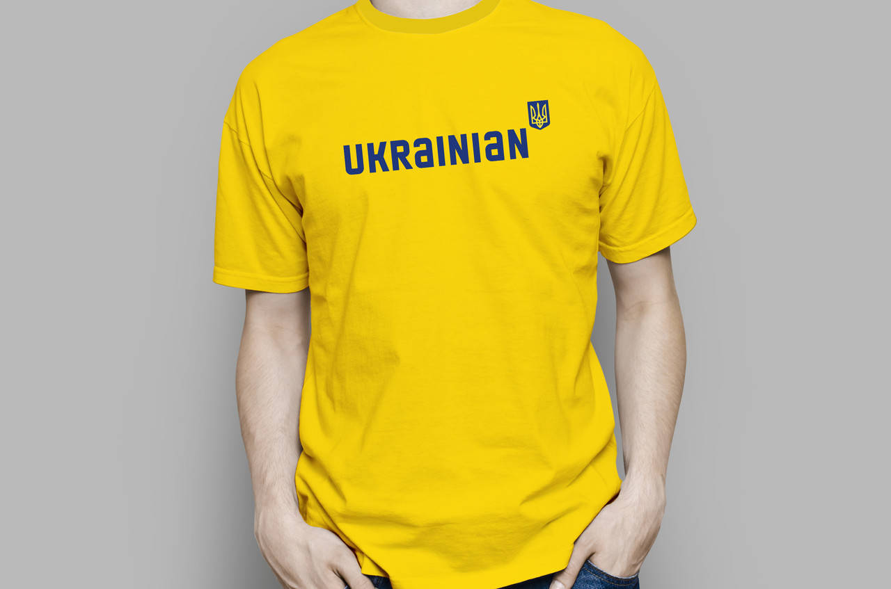 

Футболка UKRAINIAN Желтый, XXL