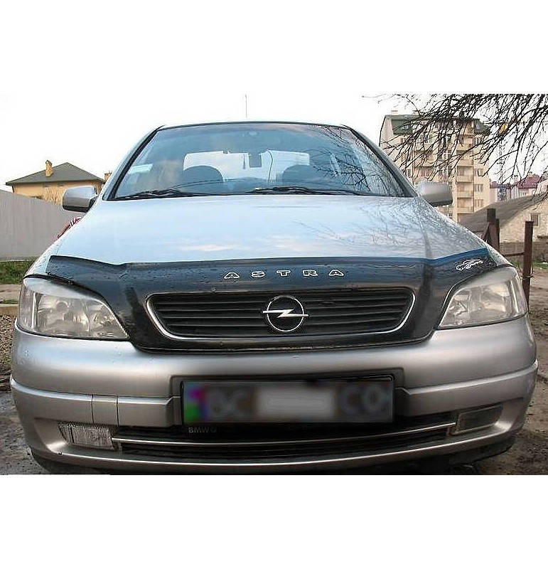 

Дефлектор на капот (мухобойки) Opel Astra G 1998-2012