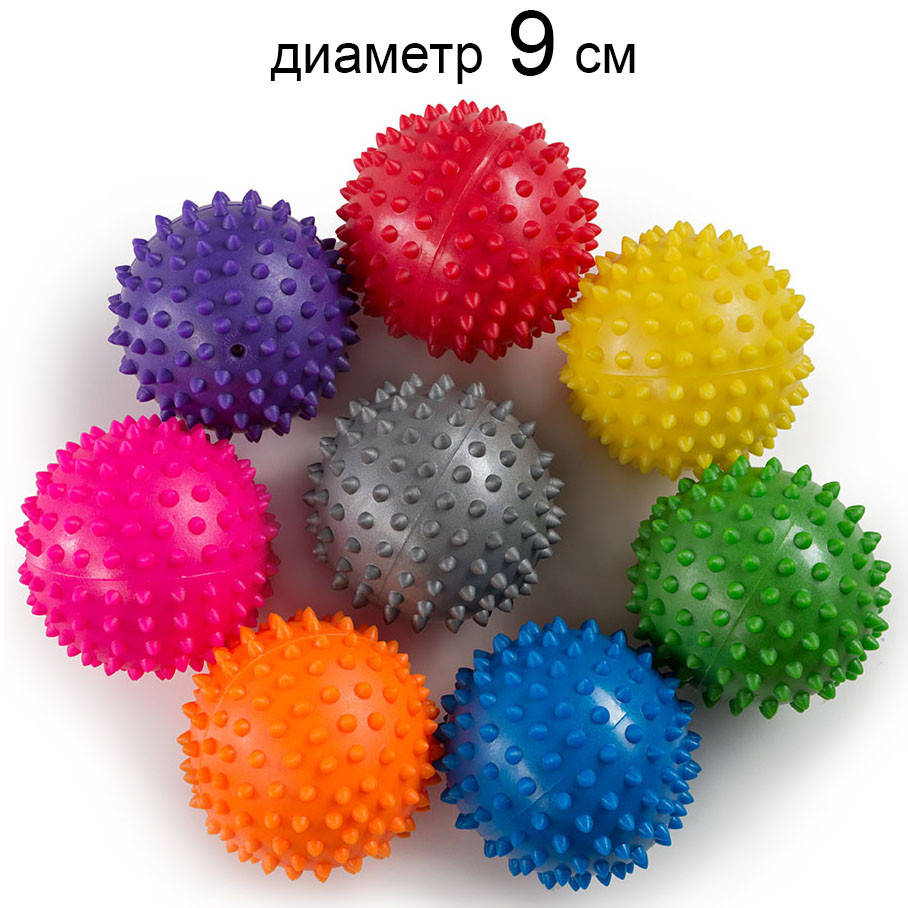 

Мяч массажный резиновый, диаметр 9 см. Цвета в ассортименте.