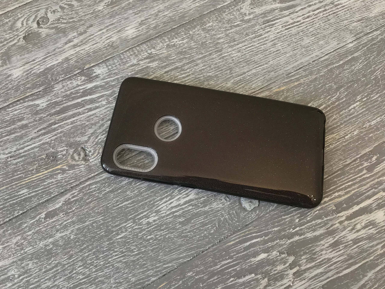 

Переливающийся TPU чехол Sonic для Xiaomi Redmi Note 5 (4 цвета) черный