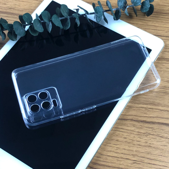 

Ультратонкий 0,3 мм чехол для Realme 8 / Realme 8 Pro прозрачный