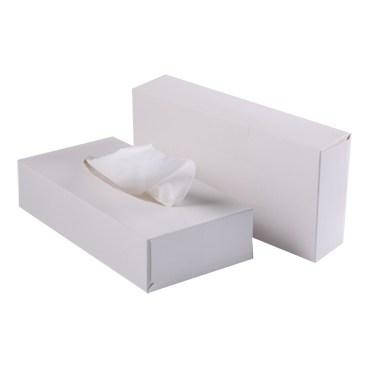 

Салфетки бумажные косметические Альбатрос 20х20 см, 80 шт., 2 слоя