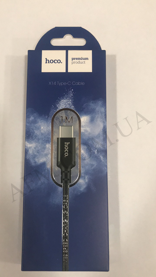 

USB кабель Hoco X14 Times Type- C (1000mm) чёрный, Черный