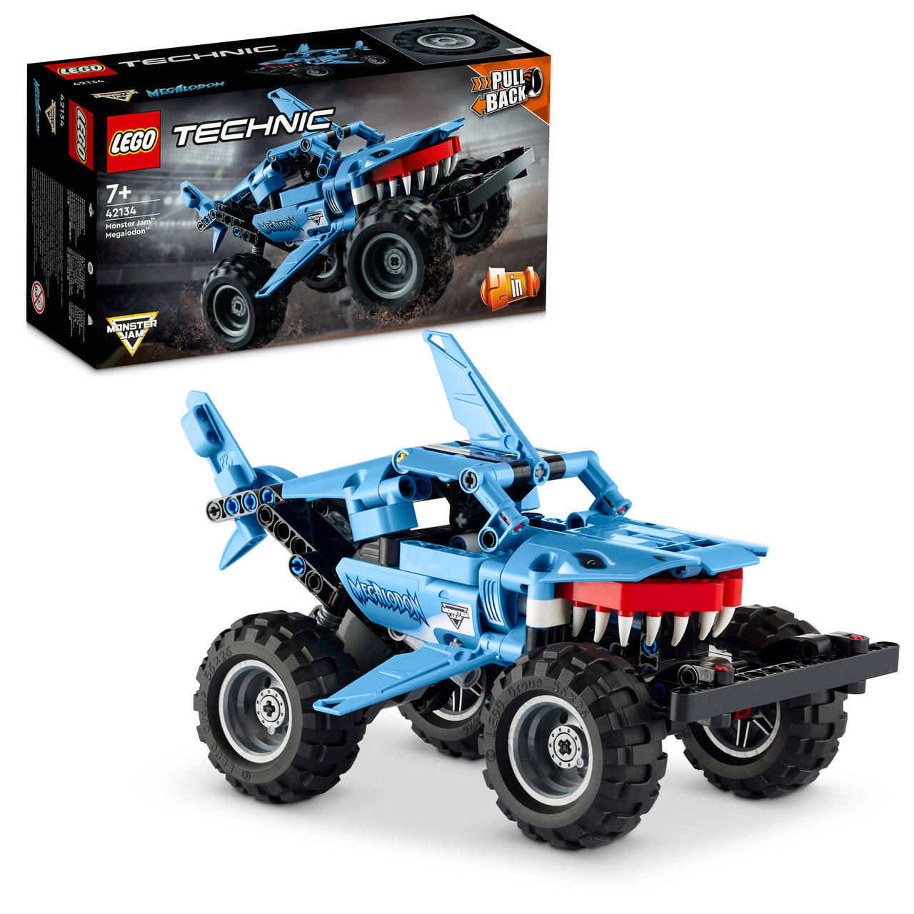 

Лего техник Мегалодон lego Monster Jam Megalodon 42134