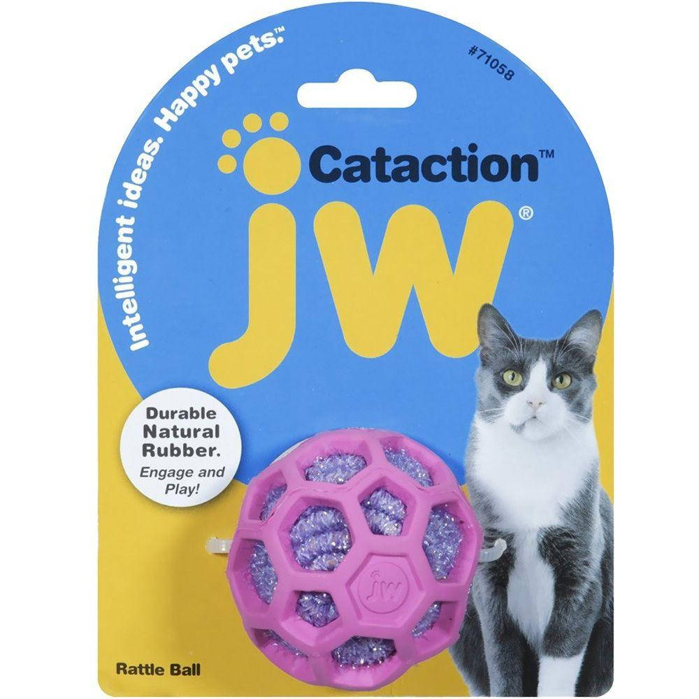 

Игрушка для котов JW Pet Cataction Rattle Ball Cat Toy