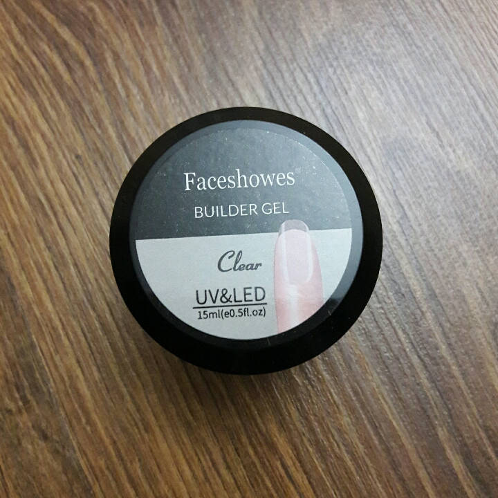 

Гель для наращивания ногтей Faceshowes Clear 15ml