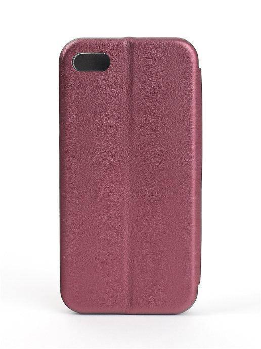 

Чехол-книжка IPhone 5 / 5S / 5 SE бордовый цвет