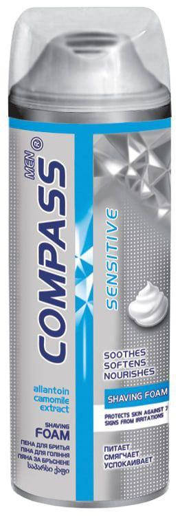 

Пена для бритья Compass 200мл Sensitive