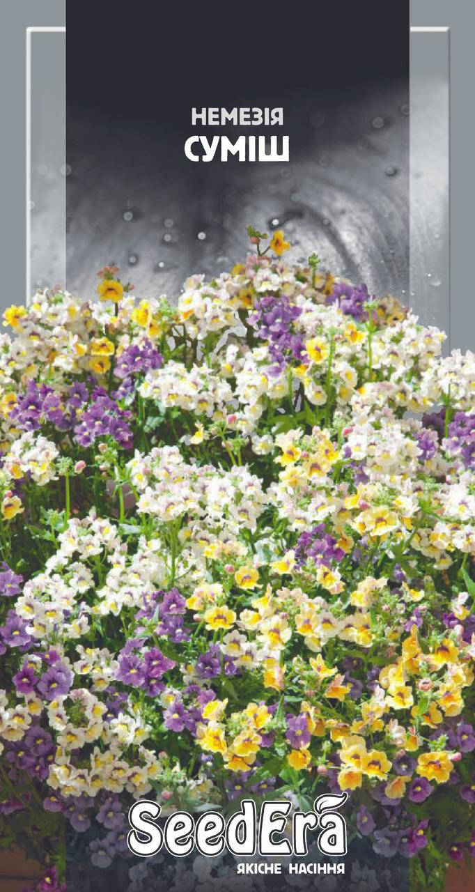 

Семена Немезия зубовидная Смесь 0,1 грамма SeedEra, Разные цвета