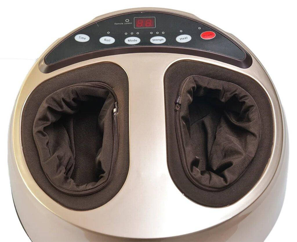 

Массажер для ног и ступней Zenet ZET-762 роликовый, компрессионный с прогревом