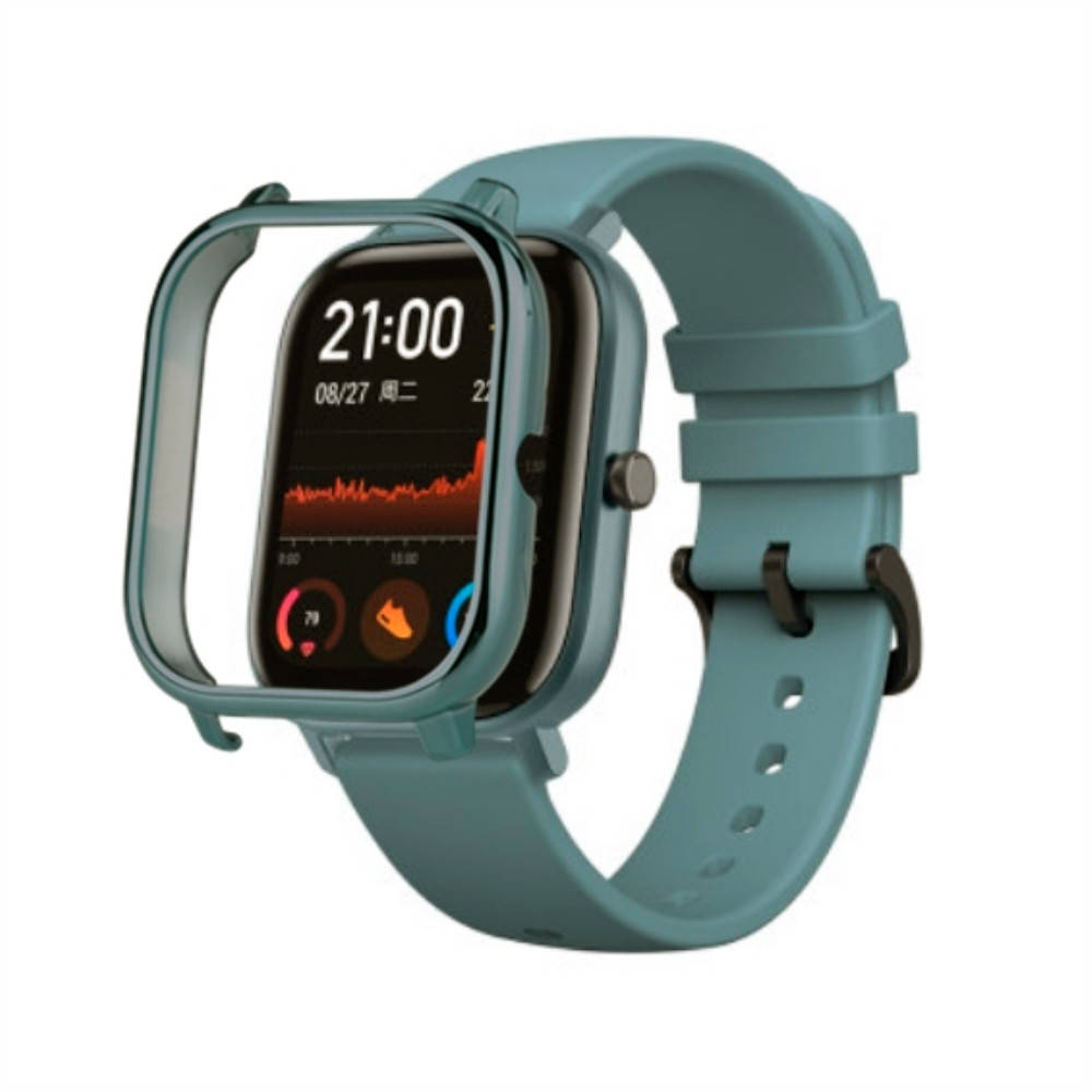 

Чехол-бампер DK Пластик Chrome для Xiaomi Amazfit GTS (A1913 / A1914) (green)