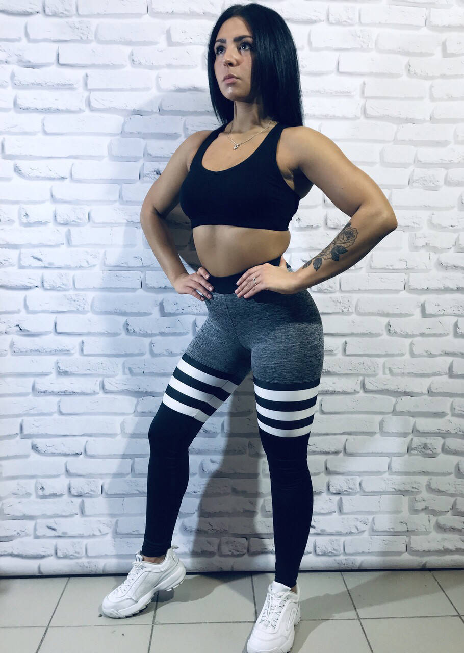 

Лосины женские спортивные Wild, Серый