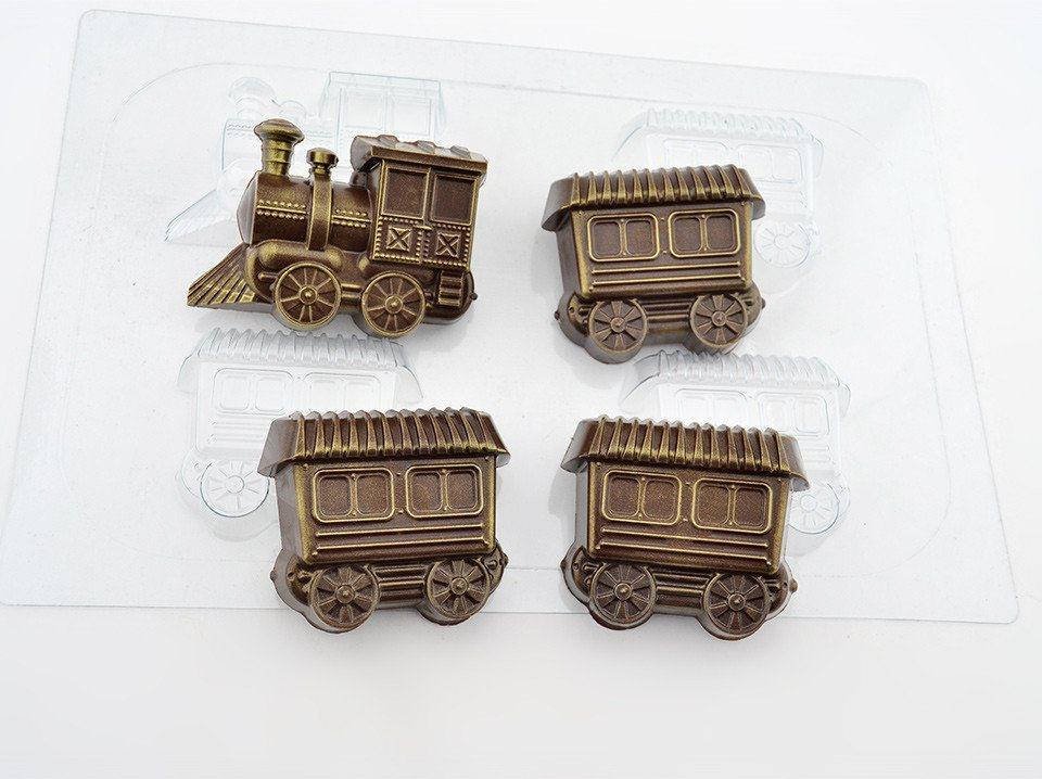 

Форма пластиковая для шоколада Паровозик