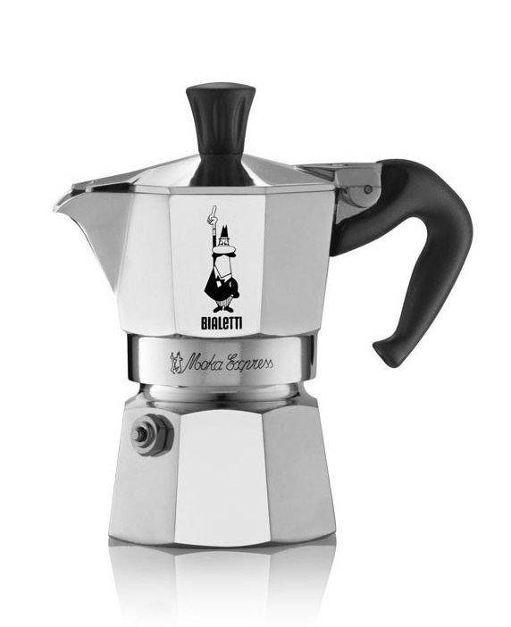 

Гейзерная кофеварка Bialetti Moka Express на одну чашку, 60 мл