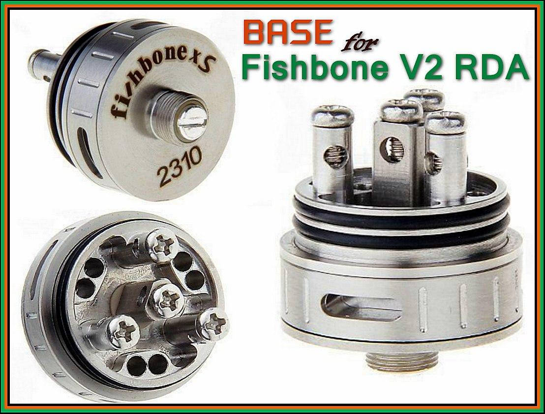 

База для Fishbone Xs RDA. 23 mm. Запасная спиральная дека.