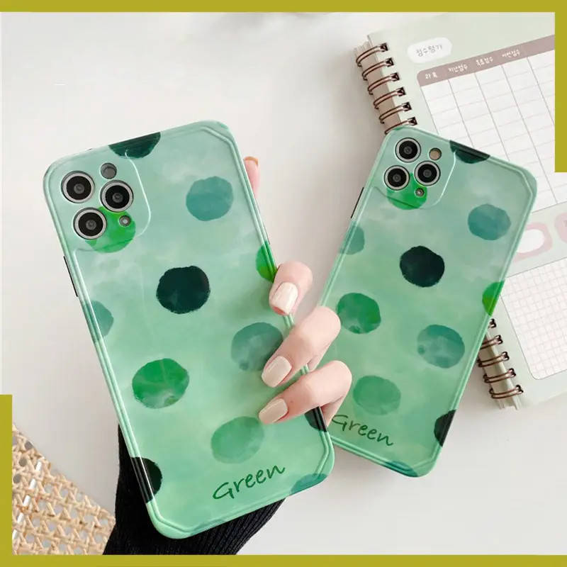 

Чехол для Iphone 11 силиконовый Green - Чехол на айфон, Зелёный