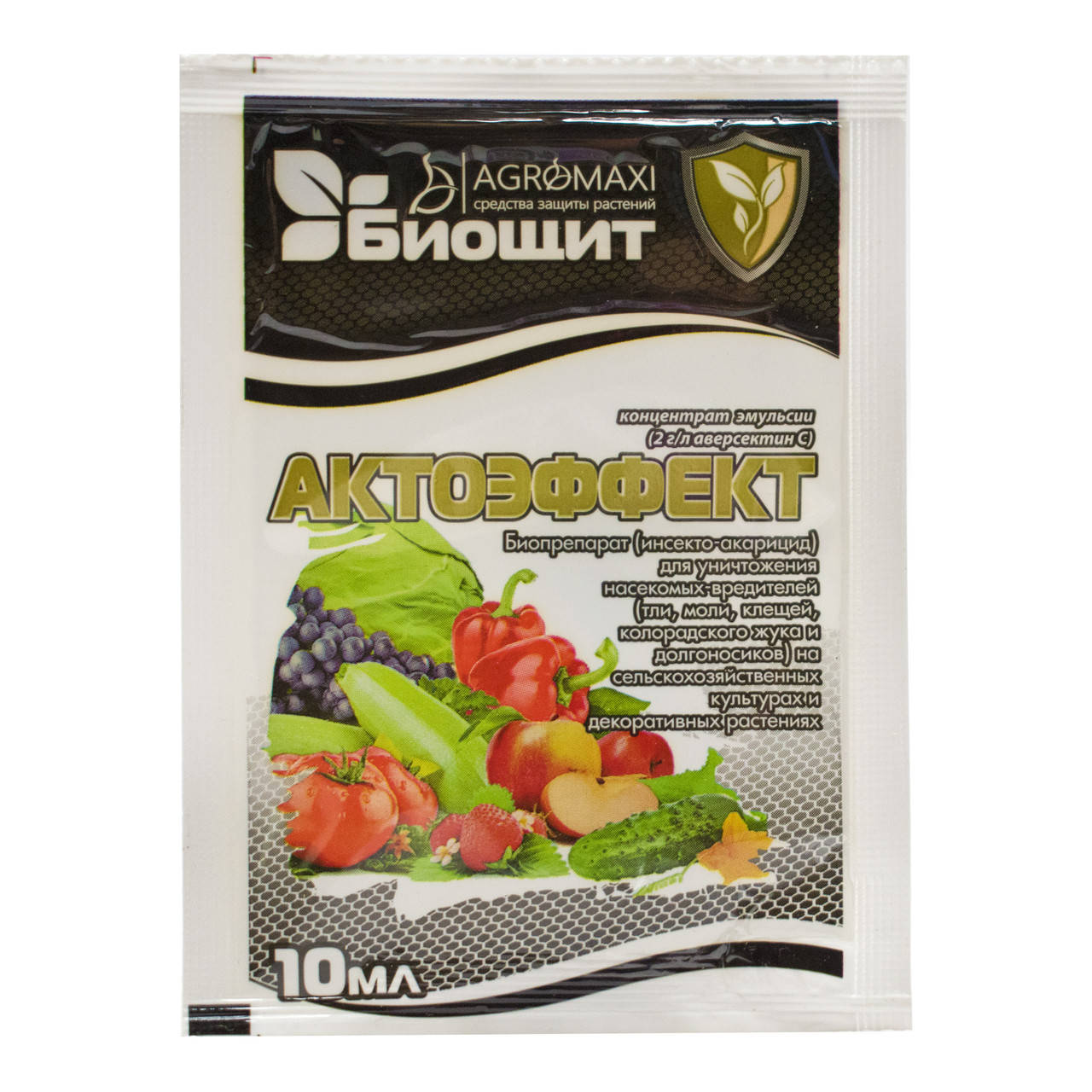 

Инсектицид Биощит Актоэффект 10 мл Agromaxi