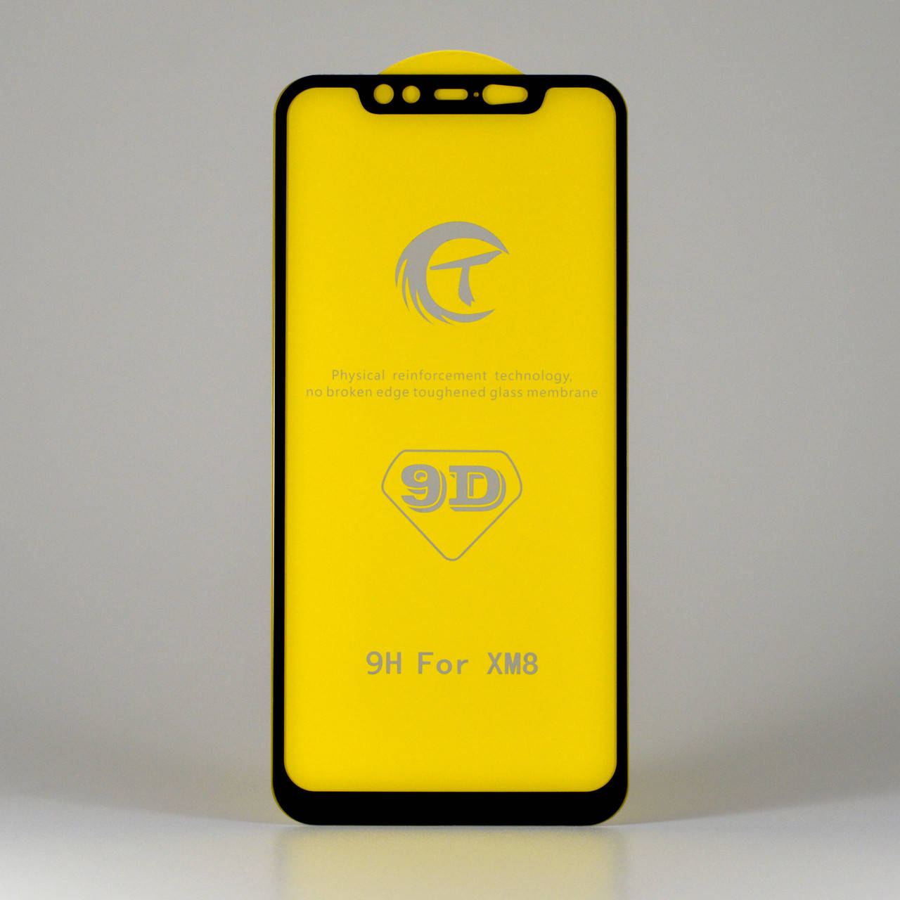 

Защитное премиум стекло для Xiaomi Mi 8 клеевой слой по всей поверхности, Черный