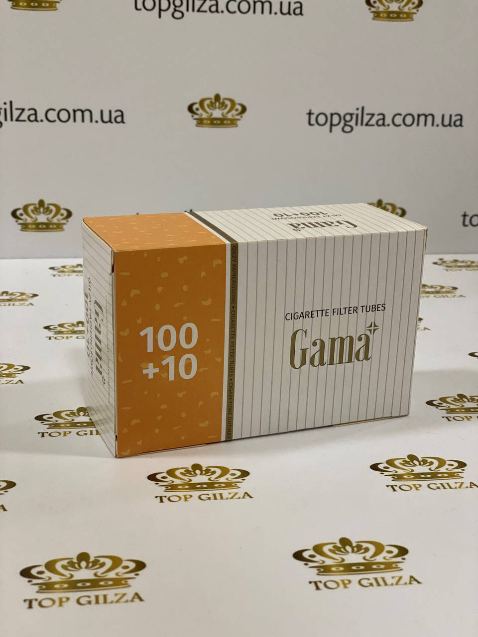

Бумажные гильзы для набивки сигарет Gama Classic 110 шт