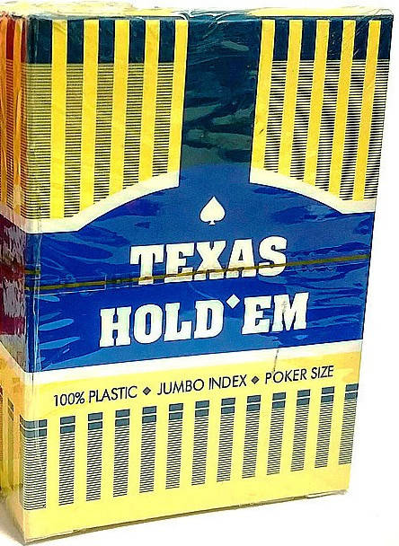 

Карты для покера Texas Holdem 100% пластик