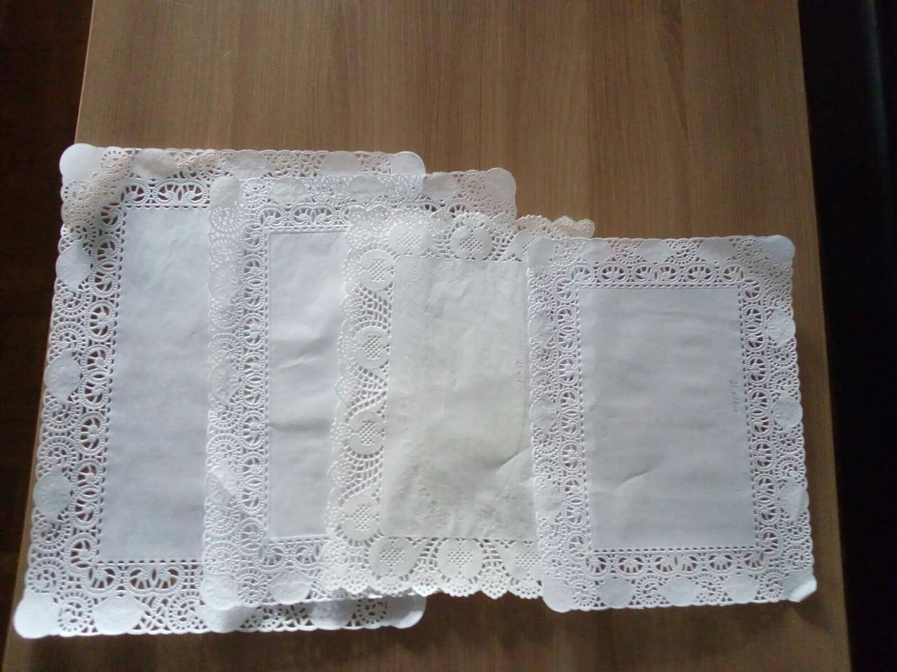 

Салфетка ажурная 35*45 см 100шт/уп прямоугольная