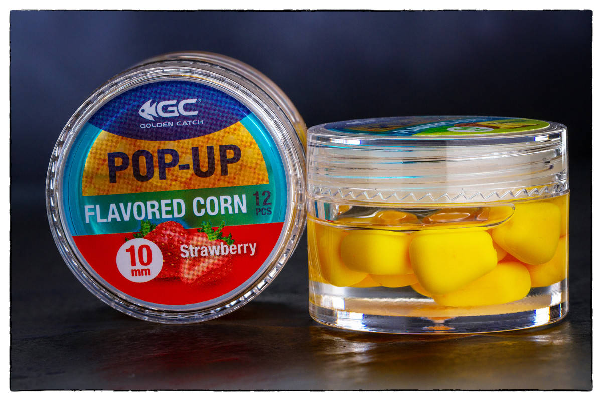 

Силиконовая кукуруза в дипе GC Pop-Up Flavored 10мм Strawberry