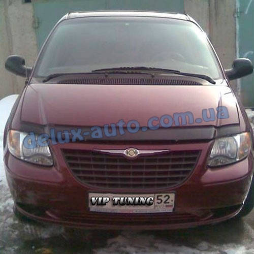 

Мухобойка на капот CHRYSLER Voyager IV 2001-2008 Дефлектор капота на Крайслер Вояджер 4 2001-2008
