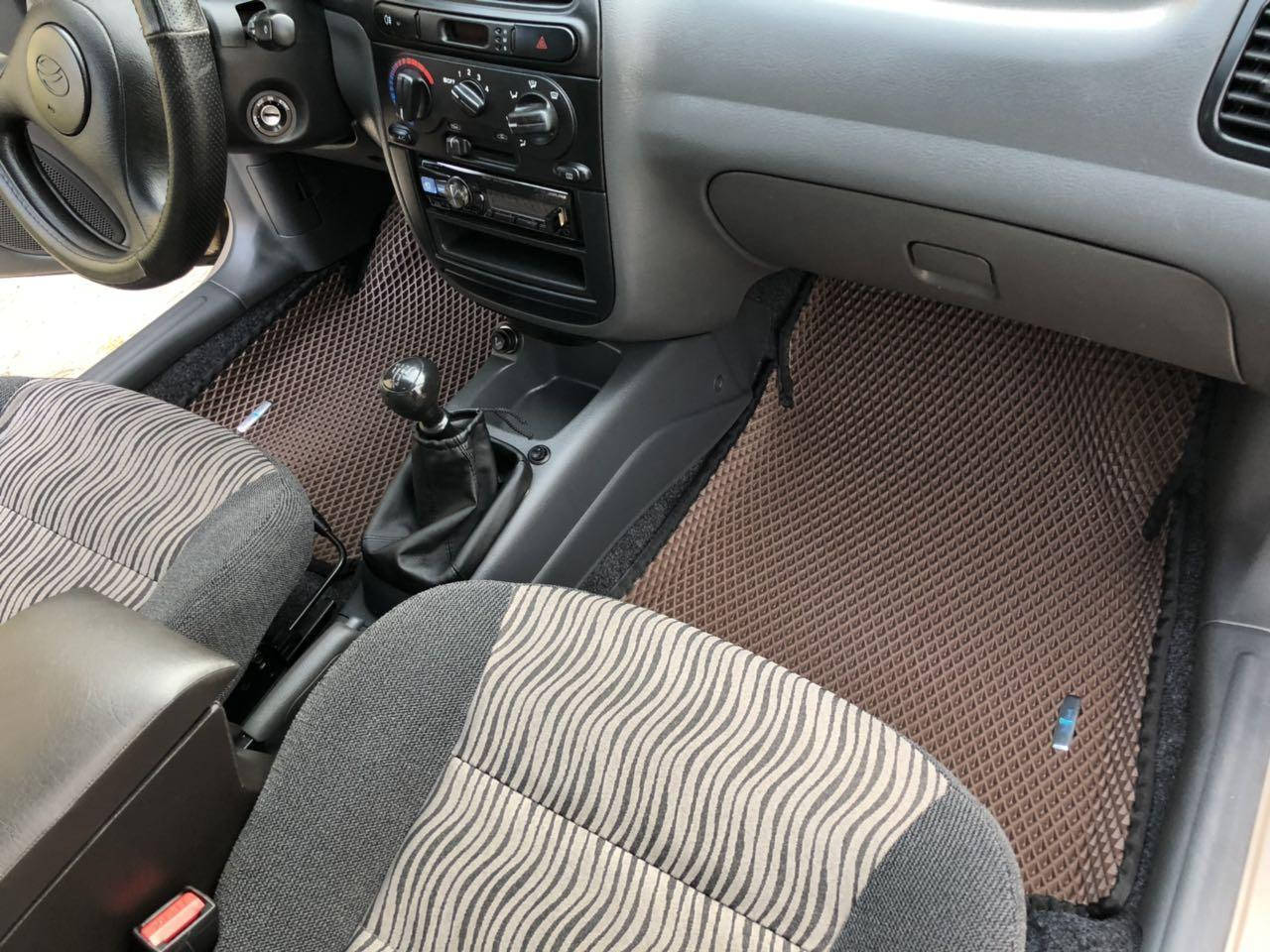 

Авто коврики EVA в салон для DAEWOO LANOS 3D