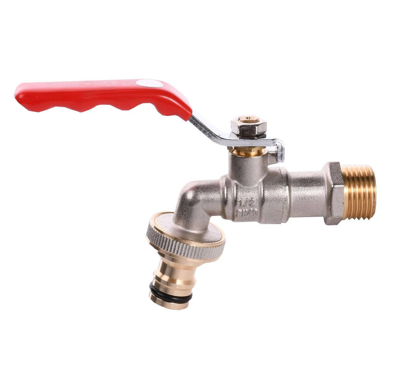 

Кран шаровый поливочный 1/2